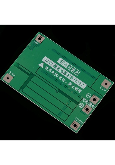 12v Li-ıon 18650 Koruma Kartı İçin 3x 3s 40a