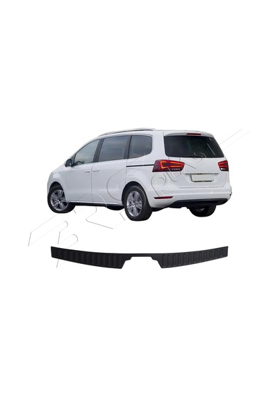 Seat Alhambra Uyumlu 2010-2020 Abs İç Bagaj Eşiği Arka Tampon Üstü Koruma