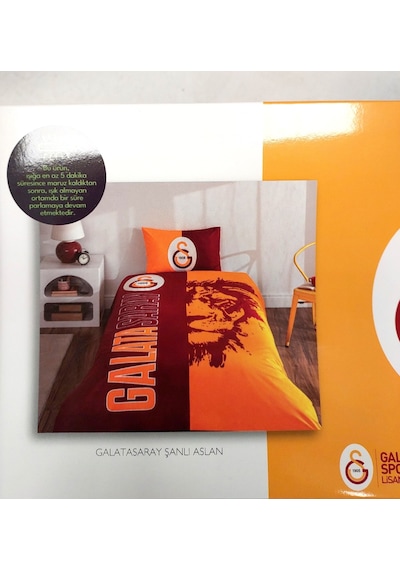 Taç Taraftar Lisanslı Tek Kiş. Nev Takımı-galatasaray Şanlı Aslan Sarı - Kırmızı