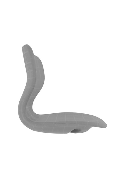 Cateksss Monoblok Sandalye Oturağı Plastik Sandalye Tablası - Gri - 48 Li Paket