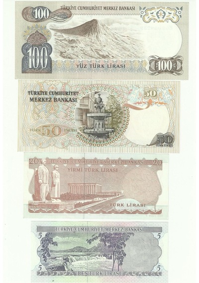 6. Ems 5-20-50-100 Lira Ça/çil