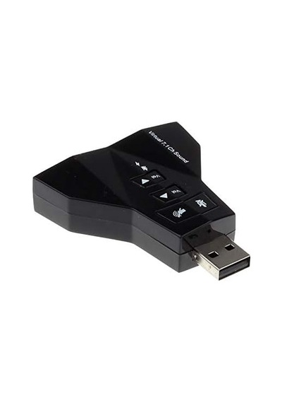 Tr 4931 7.1 7 Kanal Mikrofon Destekli Çift Girişli Çevirici Harici Usb Ses Kartı