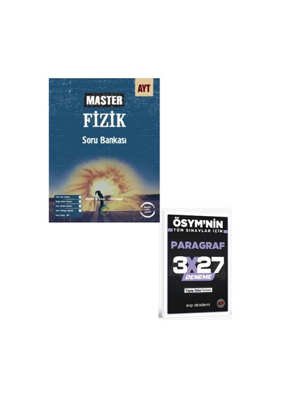 Okyanus 2027 Ayt Fizik Master Soru Bankası+ Evp Akademi Paragraf