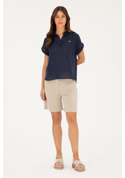 U.s. Polo Assn. Kadın Açık Haki Şort Örme 50282741-vr183 Açık Haki