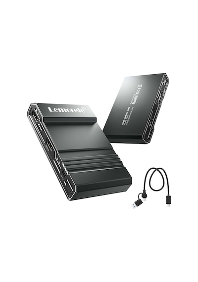 Lemorele Ac09 4k 60hz Hdmı Video Capture Card - Obs Twitch Yayıncı Ses/görüntü Yakalama Kartı  Gecikme Ps5 / Xbox / Pc / Mac / Kamera Uyumlu
