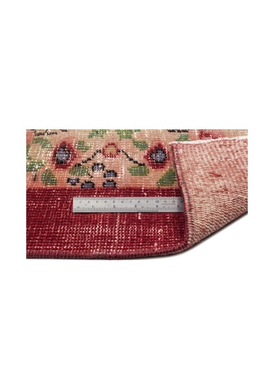 El Dokuması Vintage Yün-pamuk Retro Halı 12561 170 X 277 Cm Çok Renkli