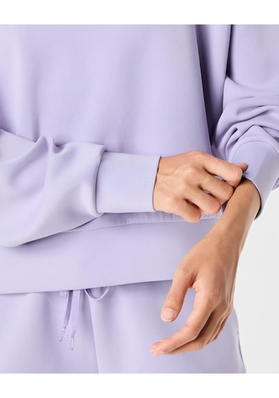 Asics Nagıno Refıned Texture Sweat Top Kadın Mor Sweatshirt 2032d370-500