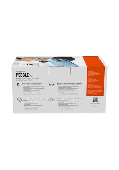 Creative Pebble V3 2.0 Usb-c-bluetooth 5.0-16w-multimedya Seti