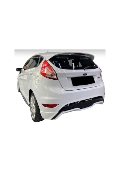 Ford Fiesta Mk6 St Difüzör Parlak Siyah Plastik Arka Difizör