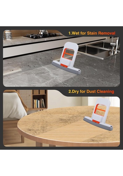 El Tipi Sünger Mop, Cam, Fayans, Mutfak Tezgahı Ve Banyo Yüzeyleri İçin Pratik Temizlik Aparatı Mini Mop Çok Renkli
