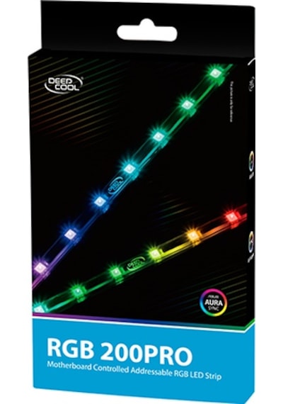 Deep Cool Rgb 200Pro Yüksek Parlaklıklı Anakart Kontrollü Adresli