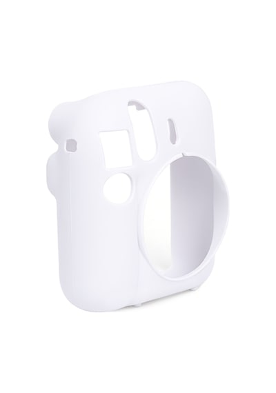 Instax Mini 12 Makine Uyumlu Beyaz Koruyucu Silikon Kılıf