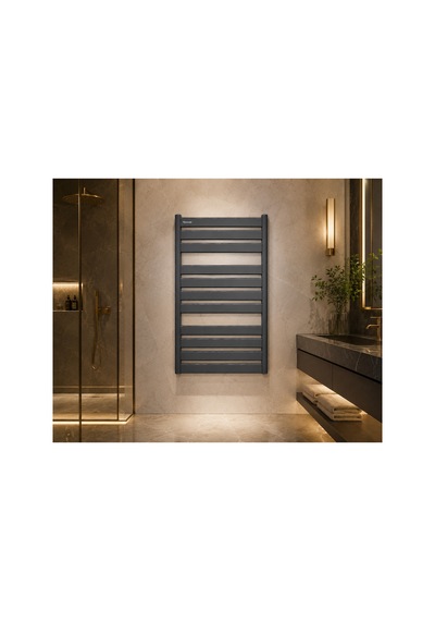 Alüminyum Mat Gri 50x110 Petsa Slim Havlupan