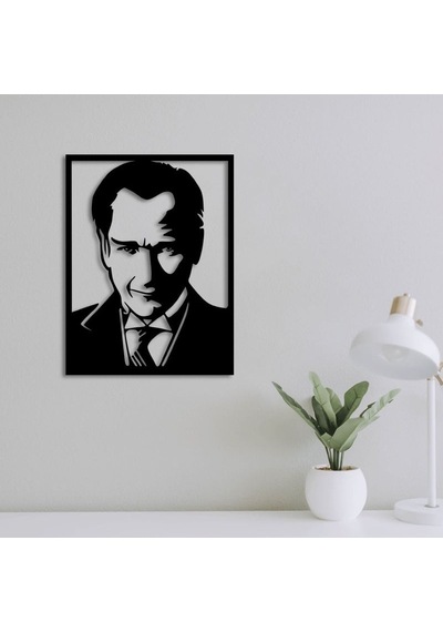 Mustafa Kemal Atatürk Metal Duvar Dekoru