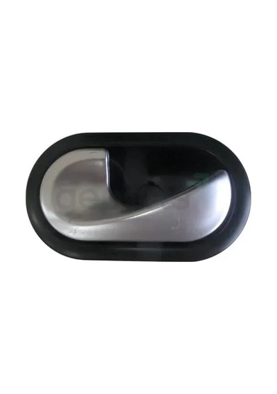 Ön Kapi İç Açma Kolu Sol Siyah Elceği Gümüş Gri Renault Megane - 2- 2003-2009