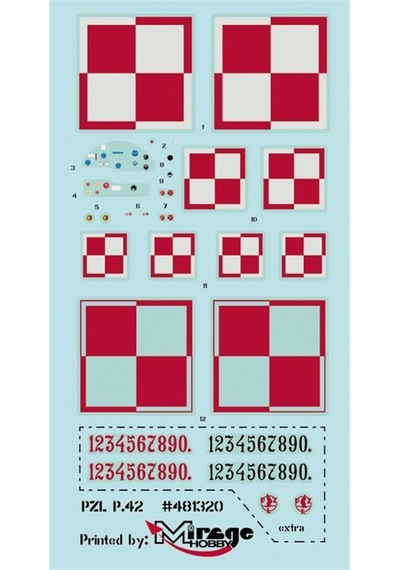 1/48 Pzl P.42 Polish Lıght Dıvıng Bomber Maketi, Mirage 481320