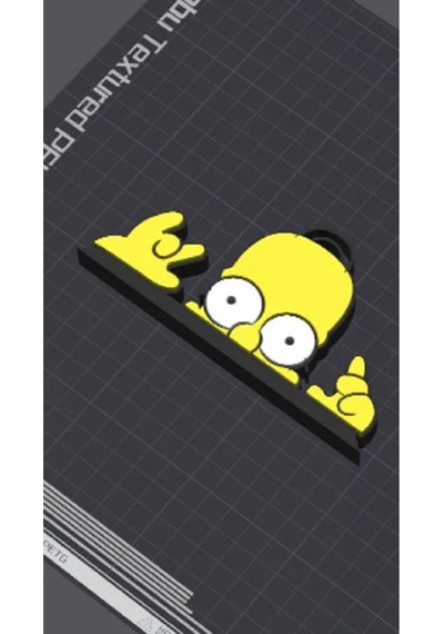 Homer Jay Simpson Masa Üstü Dekor