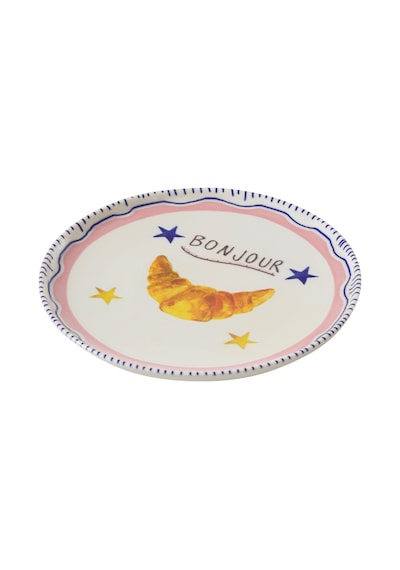 Mudo Home Bella Pasta Tabağı 21 Cm Çok Renkli