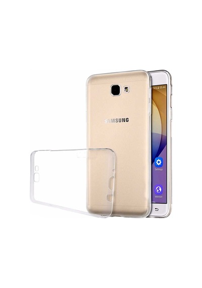 Galaxy J7 Prime Kılıf Zore Süper Silikon Kapak Renksiz