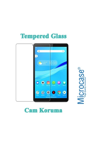 Lenovo Uyumlu Tab M8 Tb-8505F Tb-8505X Tb-8505I Tempered Glass Cam