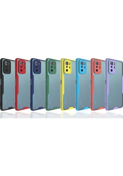 Xiaomi Poco X3 Gt Kılıf Zore Parfe Kenarları Pastel Renk Silikon