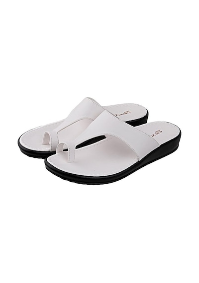 Ceyo 9200-2 Kadın Anatomik Parmak Arası Terlik Beyaz 36-40