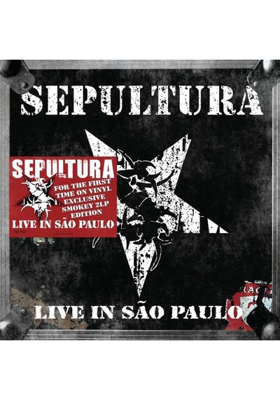 Sepultura - Live In Sao Paulo Smokey Vinyl 2 Lp - Plak