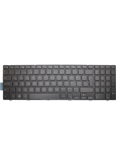 Siyah-ışıksız - Dell Mp-13n7 Uyumlu Inspiron 3542 B51f45c, 3542 B51w81c Notebook Klavye