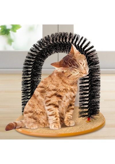 Kedi Masaj Yayı Ve Tımar Fırçası Kendi Kendini Kaşıma&tarama Oyuncağı Dökmeyi Azaltır