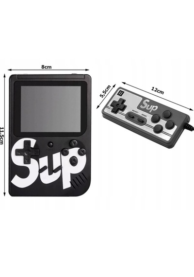 Video Oyun Konsolu 400 Oyunlu Mini i Gameboy Siyah