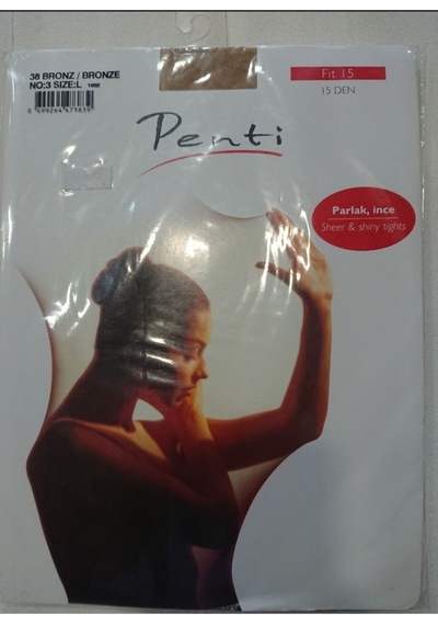 Penti Fit 15 Külotlu Çorap 2 Adet 51 Sahra A.ten 001
