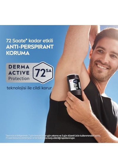 Men Erkek Stick Deodorant Black&amp White Invisible Original 50ml 72 Saat Anti-perspirant Ter Koruması