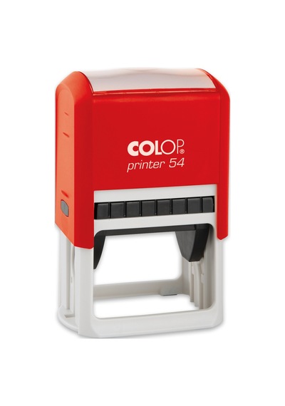 Colop Prınter 54 Kırmızı Kasa Siyah Keçe - 40 x 50 MM