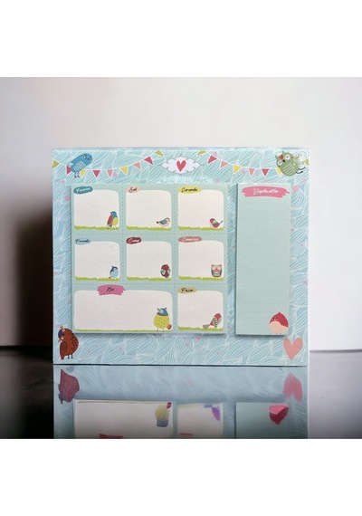 25x21 104 Sayfa Haftalık Planner Ve Yapılacaklar - Baykuş Diğer