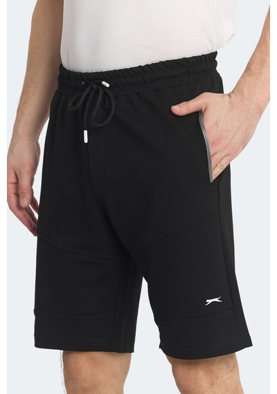 Slazenger Nasım 2 Li Set Erkek Şort Siyah - Lacivert