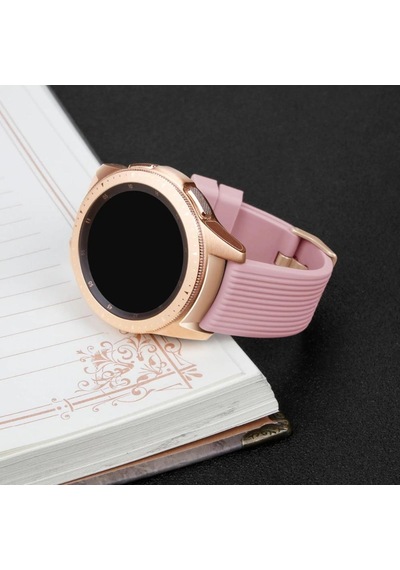 Samsung Uyumlu Galaxy Gear S2 Classic Sport Ticwatch Silikon Kordon Kayı