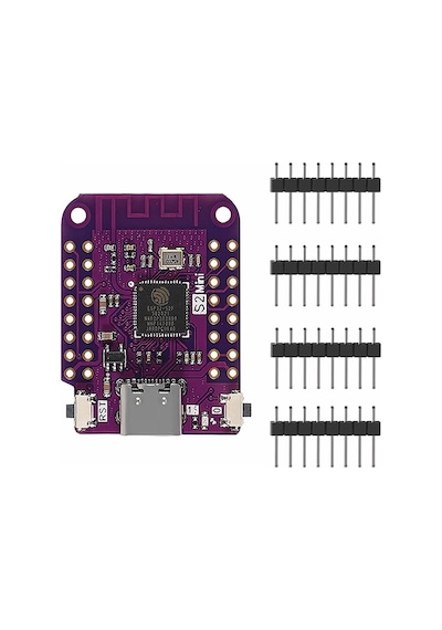 ESP32 S2 Mini Geliştirme Kartı Wifi Type-C 240Mhz 4MB Flash 2MB PSRam MicroPython Wemos