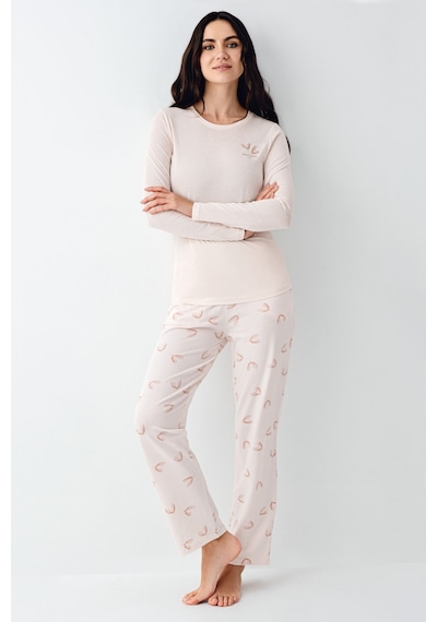 Pierre Cardin Kadın Pembe Pijama Takımı Pc9061-s-v1 Pembe