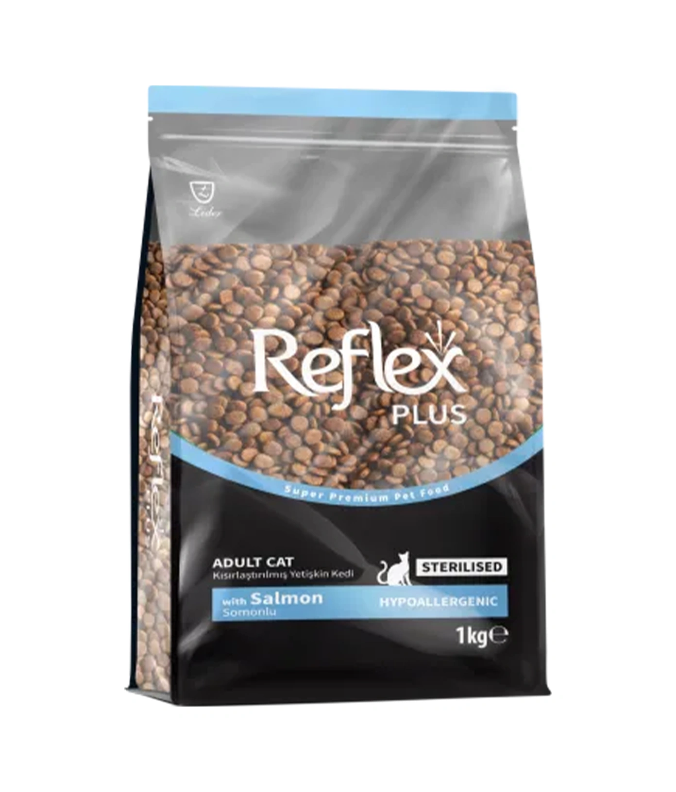 Reflex Plus Somonlu Kısırlaştırılmış Yetişkin Kedi Maması 3 x 1 KG