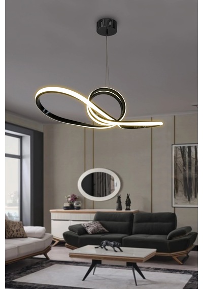 Papyon Modern Led Sarkıt Avize Çok Renkli
