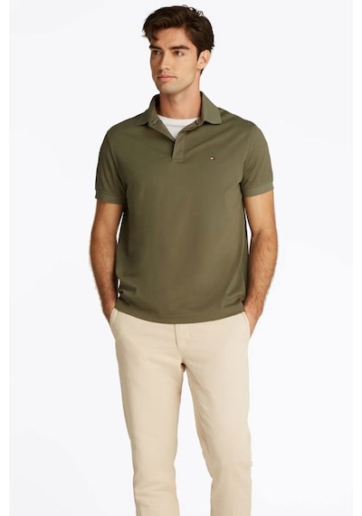 Tommy Hilfiger Erkek T-shirt Haki