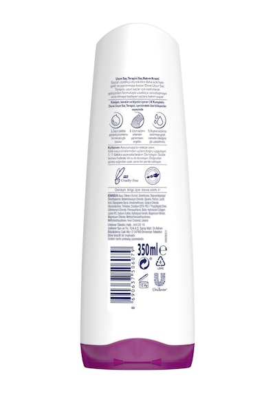 Dove Saç Bakım Kremi Uzun Saç Terapisi 350 ML