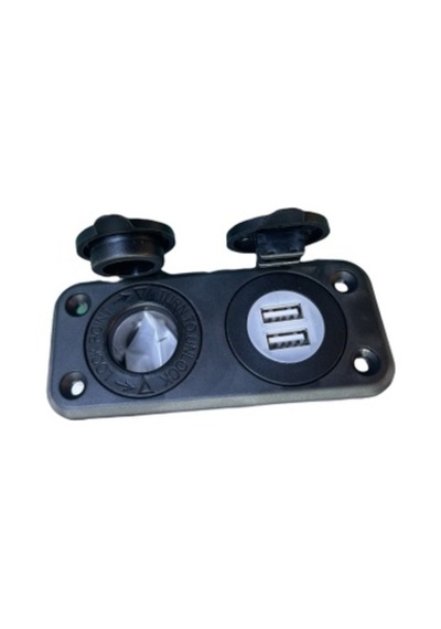 2.1 A Harici 2 Li USB Yuvası ve Çakmak Soketi Girişi 2 Li  12Volt