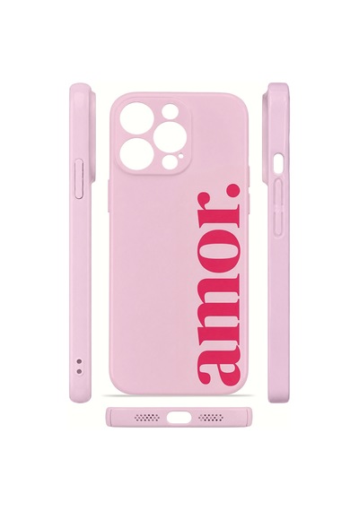 Apple iPhone Uyumlu 12 Pro Max Vorian İnce Kamera Korumalı Mika Kılıf Amor Sunset Amor Sunset Mika