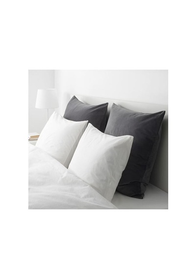 Ikea Sanela Yastık Kılıfı 65 X 65 Cm Koyu Gri