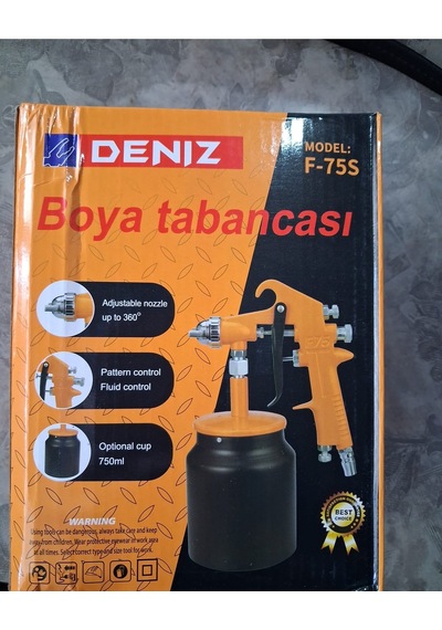Boya Tabancası Alttan Depolu 750 Ml