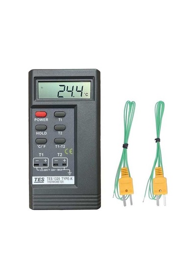 Tes 1320 İki Girişli K Tipi Prob Okuyucu Hassas