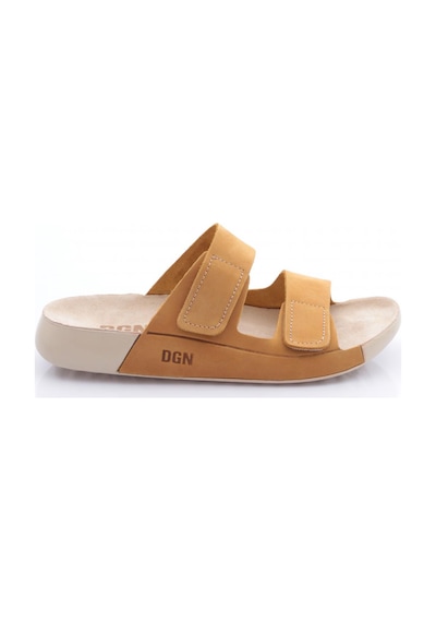 Dgn P27 Kadin Çift Bantli Terlik P27-1512-R25887 Sarı