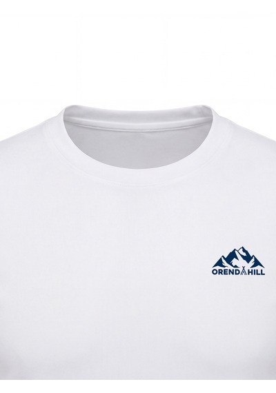 Orendahill Erkek Spor Tişört Hızlı Kuruyan Esnek Regular Fit Basic Gym Activewear Beyaz