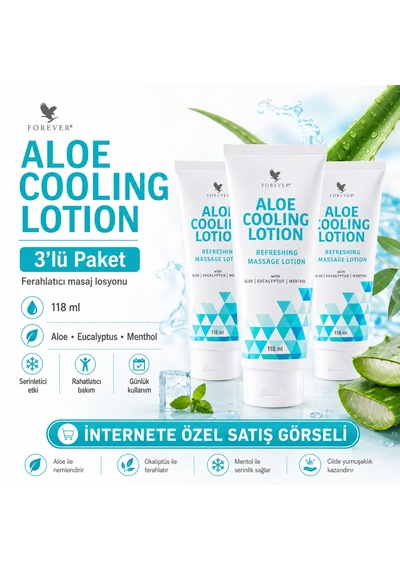 Aloe Cooling Lotion 3'lü Paket